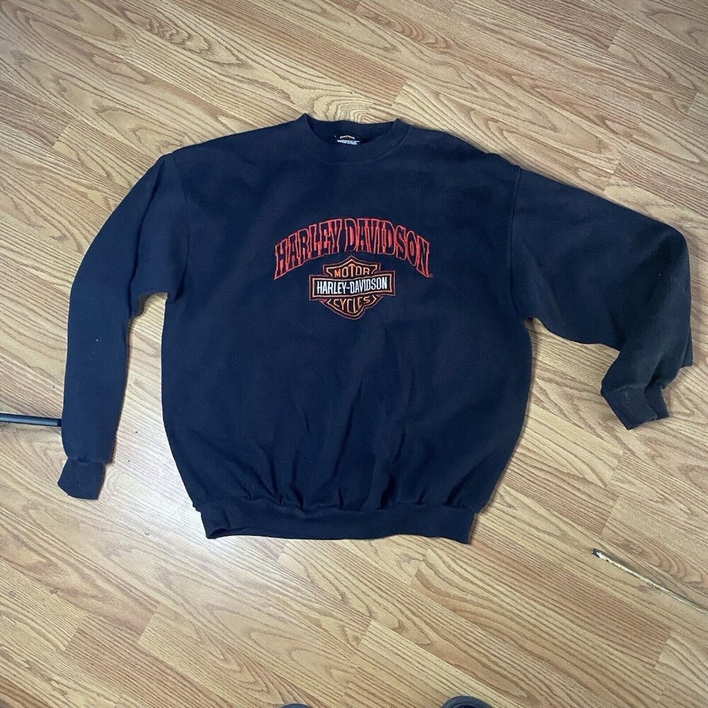 VINTAGE HARLEY DAVIDSON MADE IN USA SIZE XL SWEAT-SHIRT 90s Style VTG